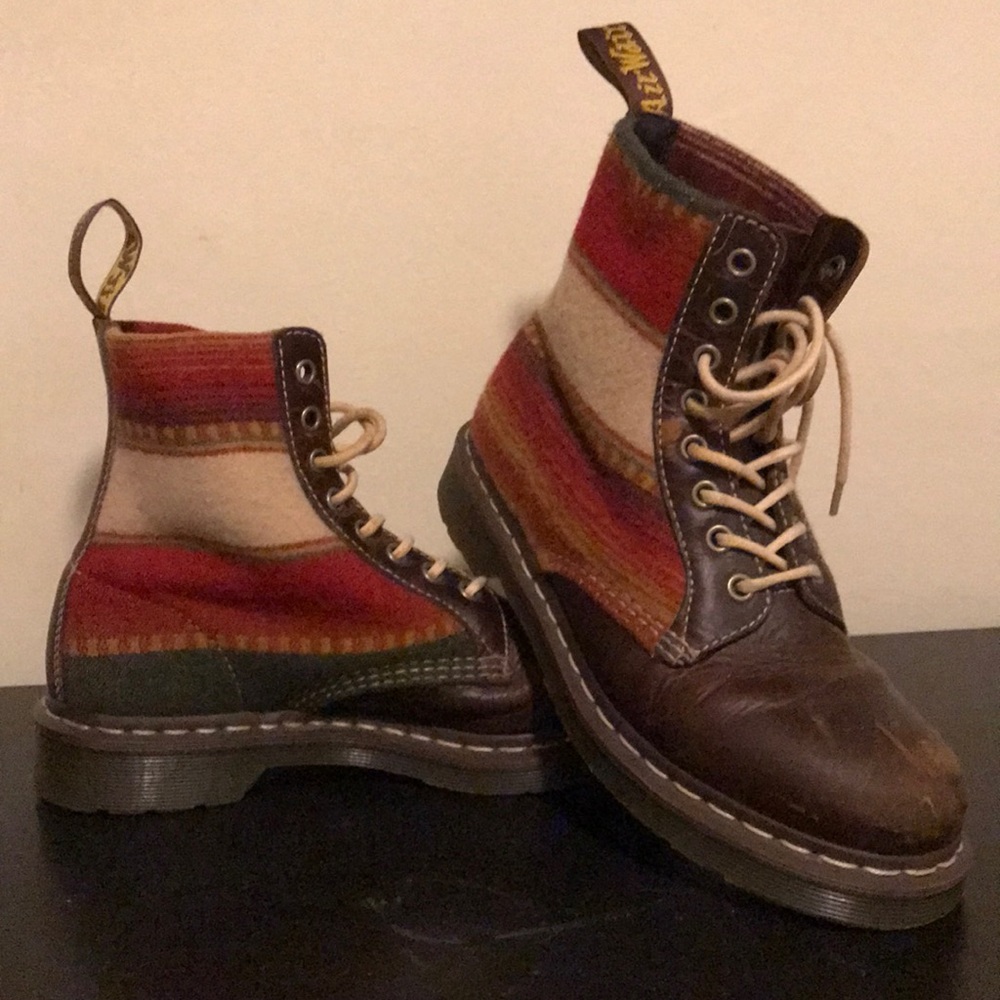 Dr. Martens Pendleton collaboration boot